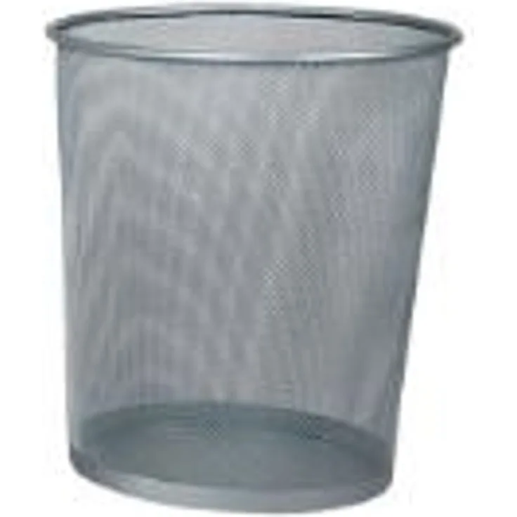 Papierkorb 19 l Ø291x356 mm Silber (Stk.)