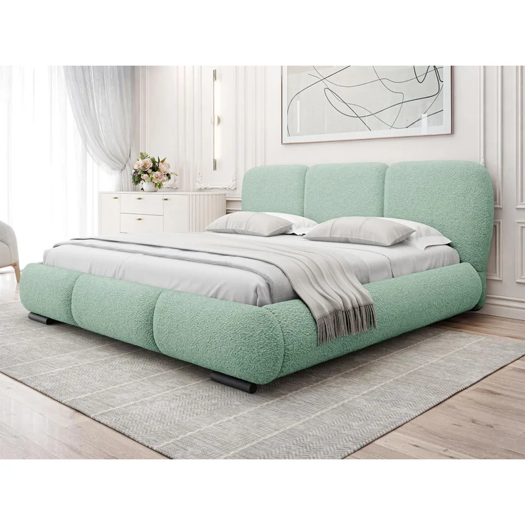 Polsterbett Ralmos (Farbe: Coral 55, Größe: 180 x 200) – Bild 2