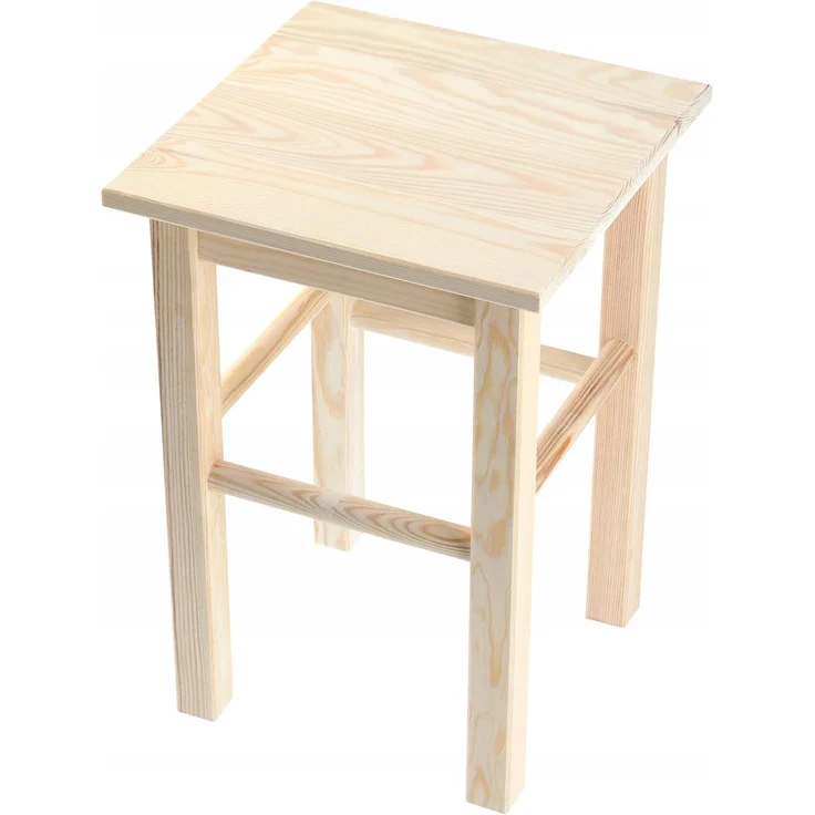 KADAX Holz-Küchenhocker, Hocker, Stuhl, 43,5 cm, massiv, natur – Bild 9