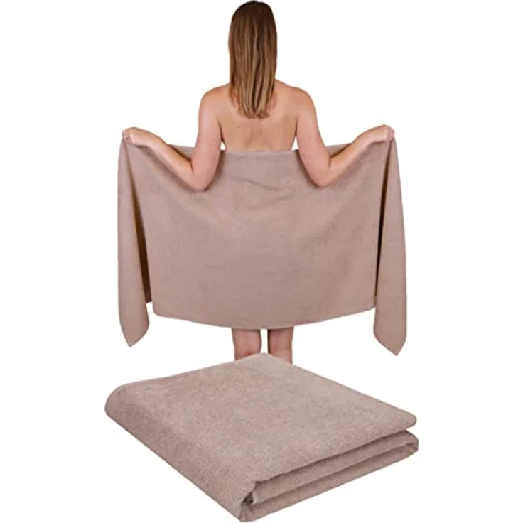 Betz Saunatuch 2 Stück Saunatücher XXL Berlin Größe 70x200 cm, 100% Baumwolle (2-St) – Bild 2