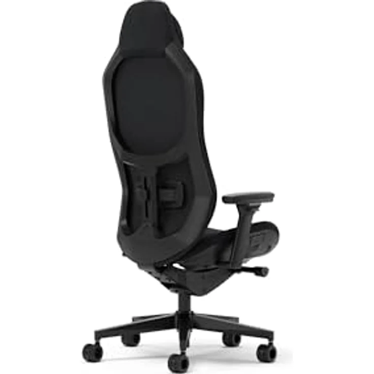 Fractal Design Refine Alcantara Dark Gaming Chair - Ergonomic Office Desk Chair with 4D Adjustable Armrests, High-Back Support, Lumbar Cushion, and Premium Fabric – Bild 4