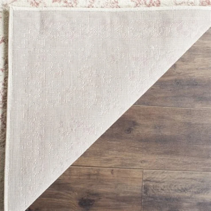 Safavieh Teppich 122x183 cm - Adirondack Collection - Transitional Design, Elfenbein & Rosa, Pflegeleichte Synthetikmischung, Ideal für Wohnzimmer, Schlafzimmer, Büro – Bild 7