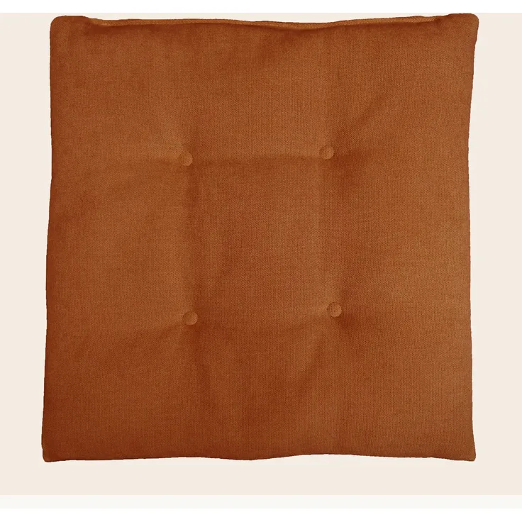 Stuhlkissen BELLISSIMO zimt LBH 42x42x3 cm braun