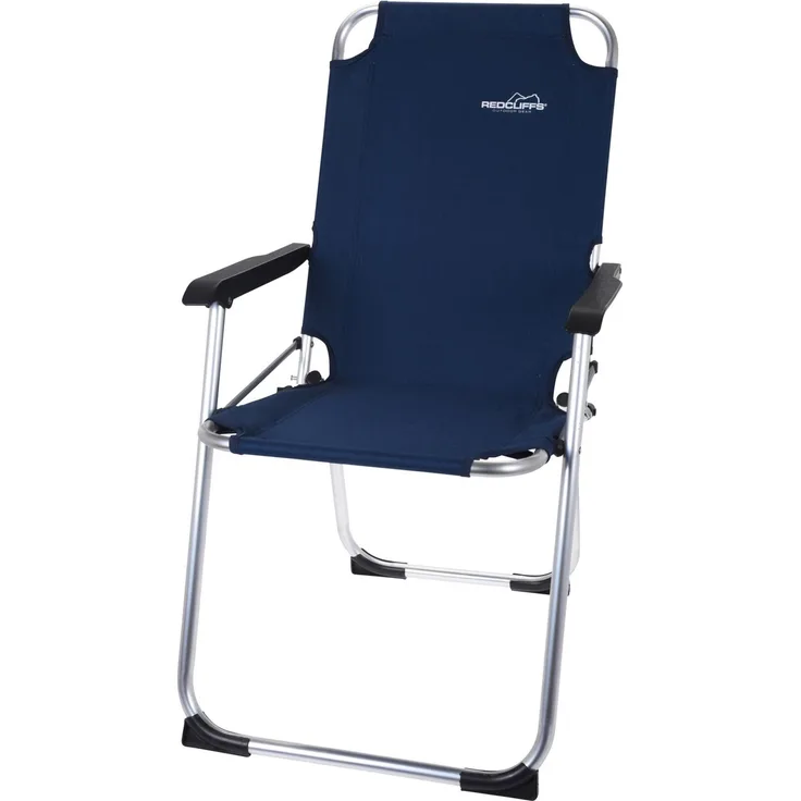 Aluminium Campingstuhl Klappstuhl Anglerstuhl Gartenstuhl Dunkelblau