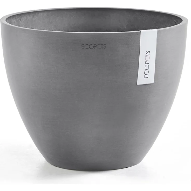 ECOPOTS Blumentopf ANTWERP Grey, BxTxH: 30x30x25,5 cm – Bild 1