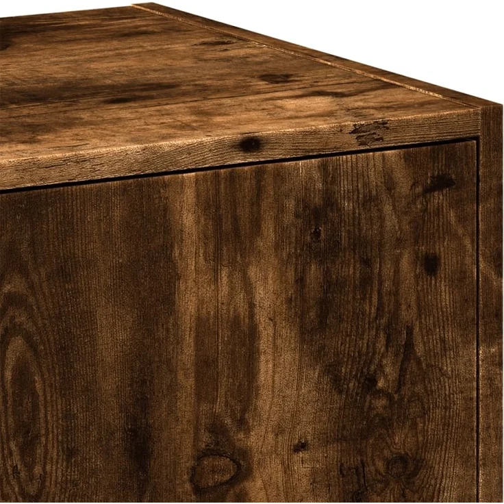 vidaXL Apothekerschrank Räuchereiche 40x41x174,5 cm Holzwerkstoff 3309649 – Bild 7