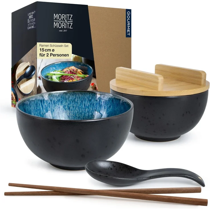 Moritz & Moritz SOLID 2x Ramen Blau – Bild 1
