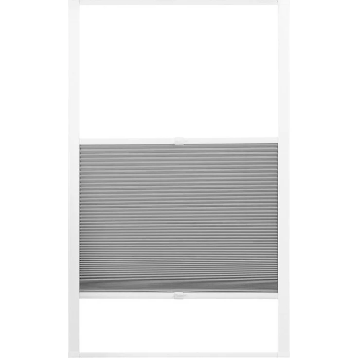 ventanara Dachfensterplissee Dachfenster passend für Velux Fenster Grau SK08 – Bild 2