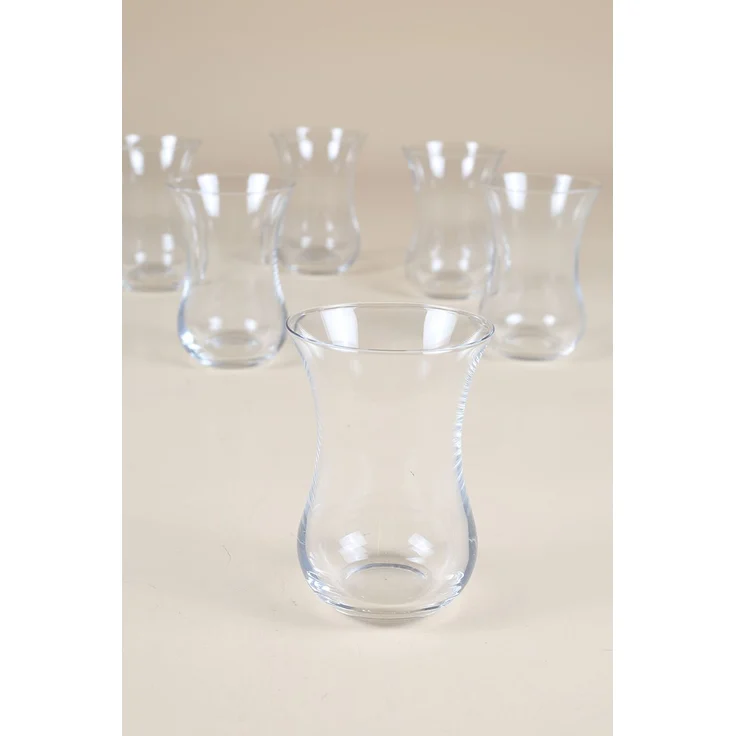 Hermia Concept 'Pure - Transparent' Teegläser-Set (6-teilig), Transparent, 6,6 x 6,6 x 7,7 cm, 120 ml – Bild 4
