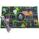 Spielteppich mit leuchtenden Ampeln