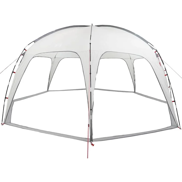 vidaXL Partyzelt Grau Wasserdicht 4100648 – Bild 2