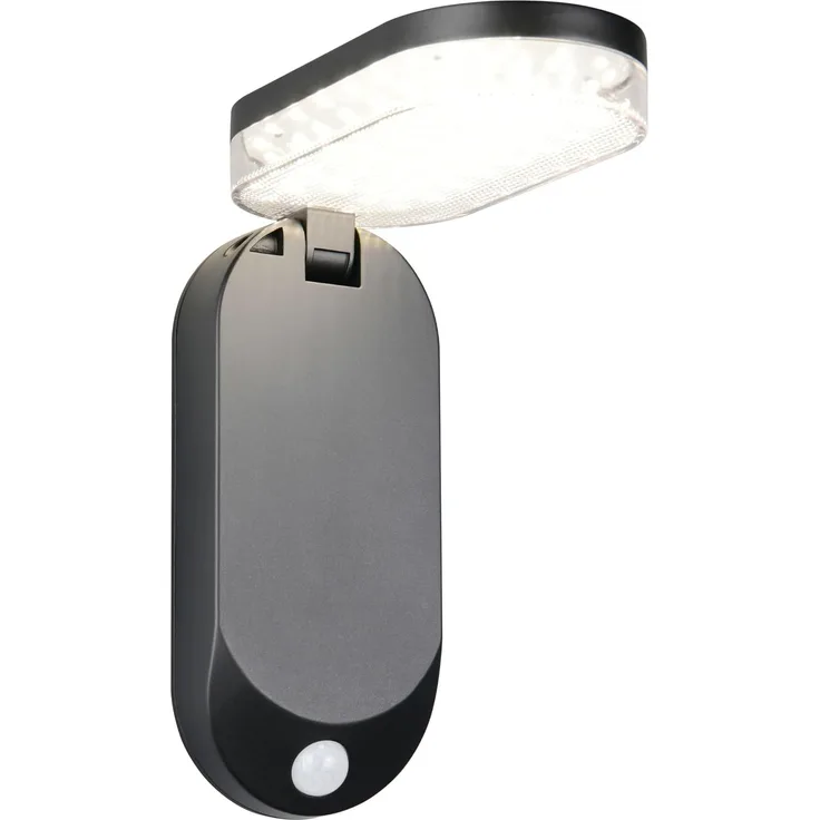 Solar Wandleuchte LAGOAS mit Bewegungsmelder & dezentem Dauerlicht