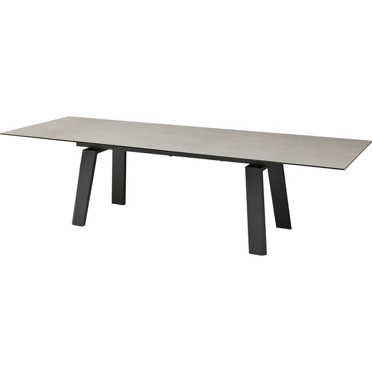 Kulissen-Esstisch >Janis< ausziehbar bis 300cm, grau, schwarz - 200/300x76x100 (BxHxT) – Bild 10
