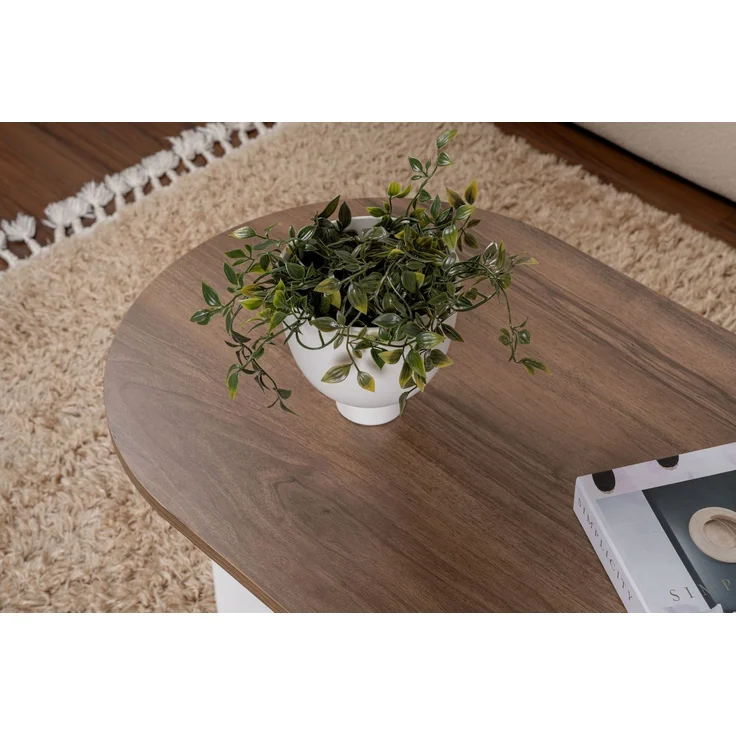 Skye Decor Couchtisch 100% MELAMINE COATED PARTICLE BOARD, 39,8 cm x 60 cm x 119 cm 909NRD11 – Bild 5