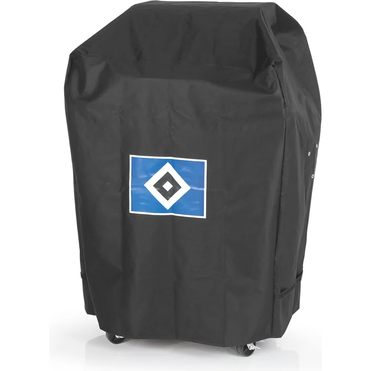 HSV Wetterschutzhaube M 80x60x100cm schwarz mit Logo – Bild 1