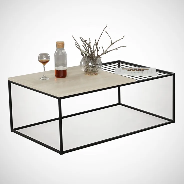 Skye Decor 'Zinus - Oak' Couchtisch, Eiche, 95 x 43 x 55 cm