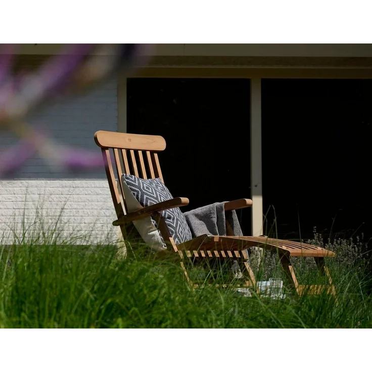 Lesli Living Gartenliege Lesli Living Deckchair "Derry" Teak – Bild 3