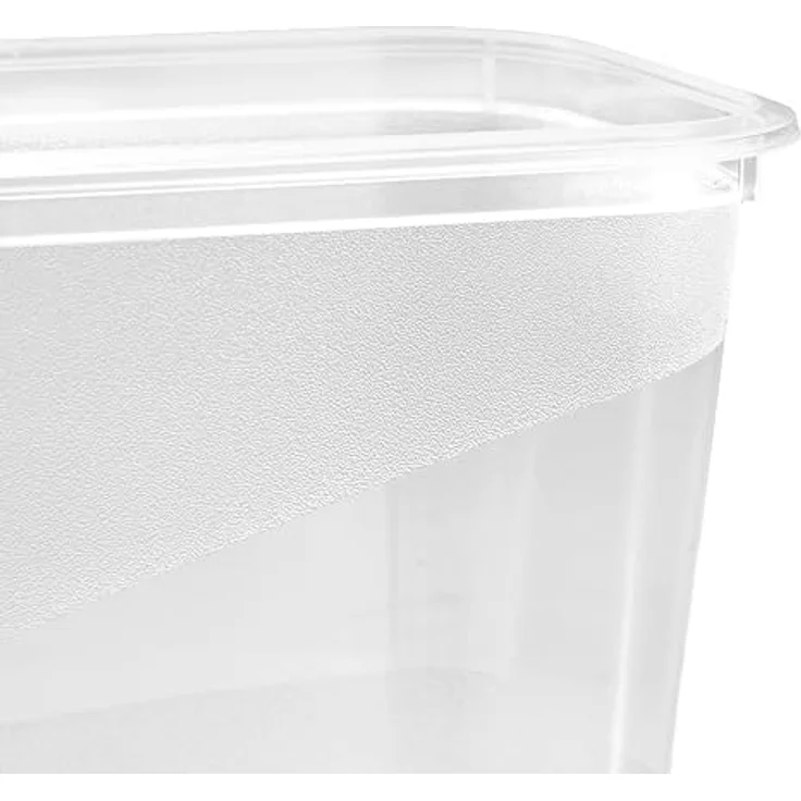 keeeper fredo fresh Frischhaltedosenset 3-teilig, 3x1 l, Crystal Grey (Transparent) – Bild 7