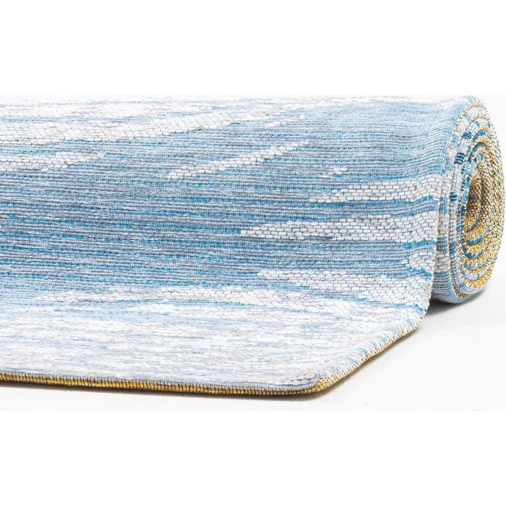 Sansibar Teppich Keitum 007, rechteckig, Höhe: 3 mm, Flachgewebe, modernes Wellen Design & gekreuzte Säbel – Bild 3