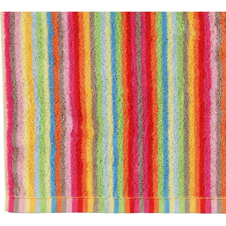 CAWÖ Gästetuch, 3er Pack - C Life Style multicolor, gestreift, Walkfrottier Multicolor 30x50cm – Bild 3