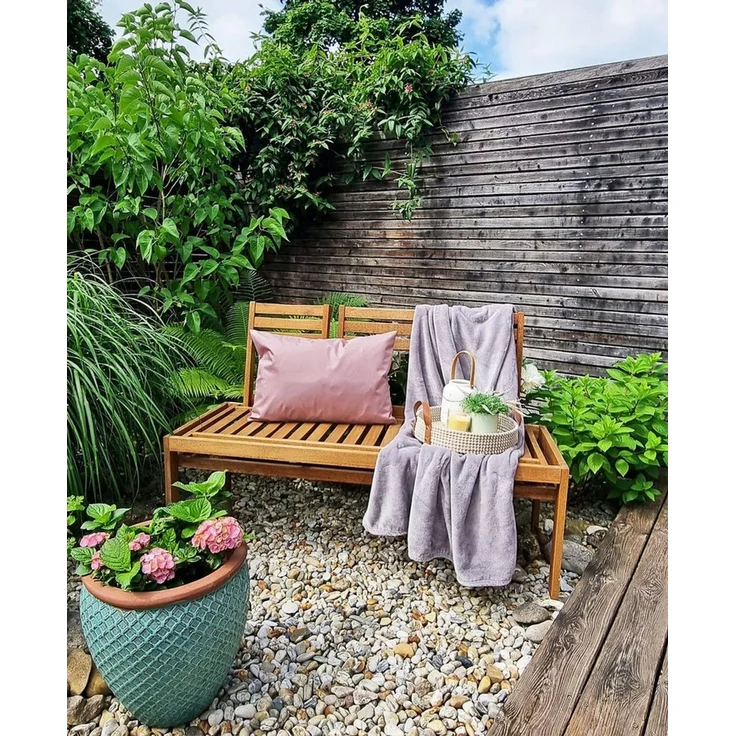 JACK Dekokissen 30x50 cm Outdoor Lounge Kissen inkl. XXL Füllung, starke Füllung, strapazierfähig, wasserabweisend, In- und Outdoor – Bild 3