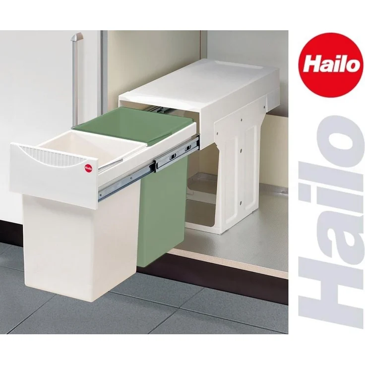 Hailo Abfallsammler 3666221 TA Swing Tandem 2x 15 Liter – Bild 3