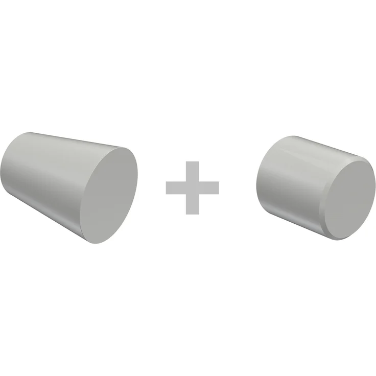 Gardinenstangen-Set Platon Sitra 160 cm, 2-läufig (ohne Ringe), 20 mm Ø Weiß – Bild 6