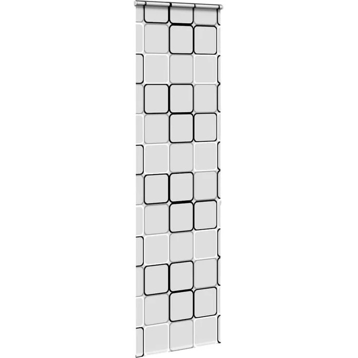 vidaXL Duschrollo mit Kassette 80x240 cm Stoffbreite 76 cm 4015043 – Bild 3