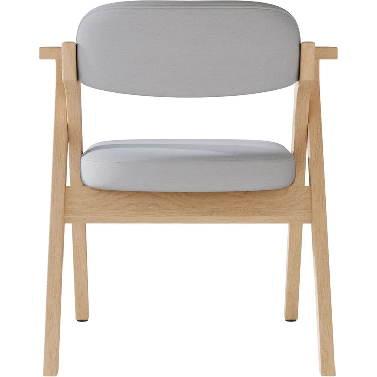 6 klappbare Esszimmerstühle, Esszimmerstühle aus Massivholz, bequem und atmungsaktiv, faltbar und verstaubar, geeignet für Esszimmer, Wohnzimmer, Café, moderner Stil, Leinen, grau--Herde--63.5x66.5x76cm--YOUDENOVA – Bild 8