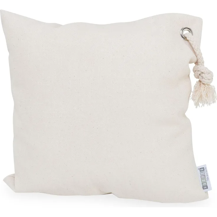 MAGMA Kissen RIVA beige BH 40x40 cm beige Dekokissen