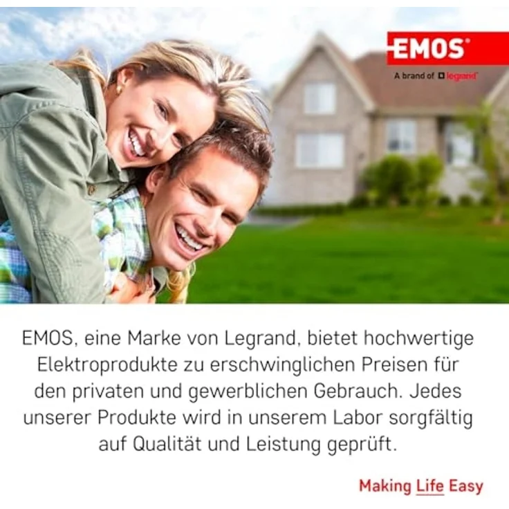 EMOS LED Lampe Candle, 6,5W Ersatz für 60W Glühbirne, Kerzenlampe mit E14 Sockel, Helligkeit 806 lm, Neutralweiß 4000 K, 30000 h Lebensdauer, CRI min. 80, 240° Abstrahlwinkel – Bild 7