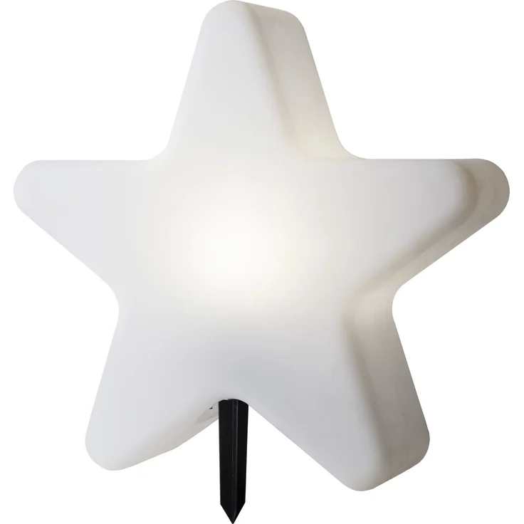 LED-Deko-Stern "Gardenlight", weiß, 50x48cm,outd.