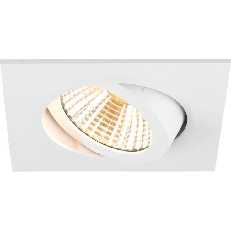 SLV 1007427 NEW TRIA® 68 Deckeneinbauleuchte Dim-to-Warm 38° quadratisch weiß