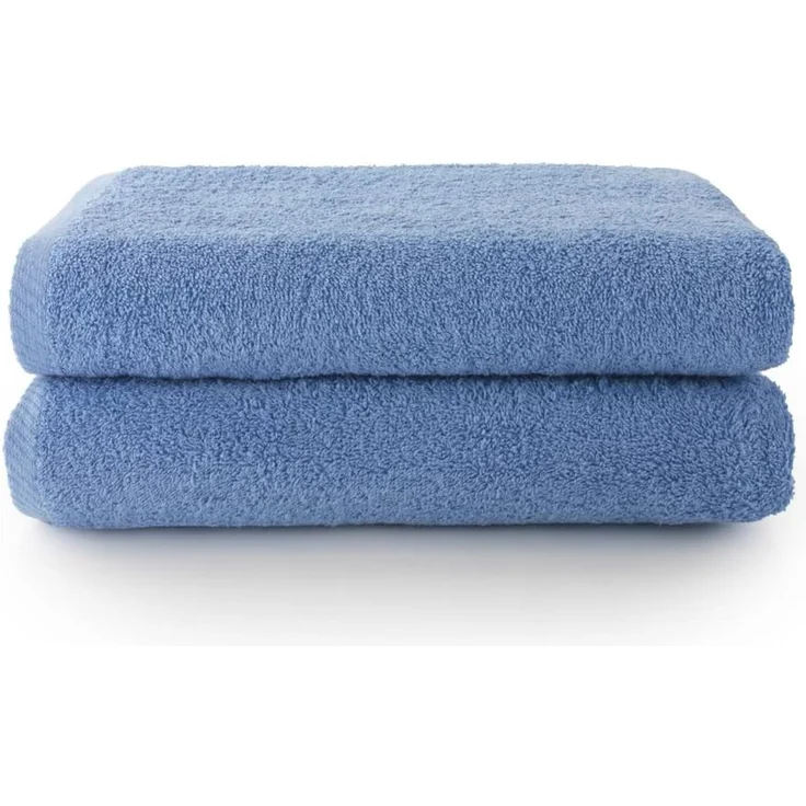 Top Towel - Plus - Große Badetücher - Badetücher - 2 Duschtücher - 70x140 cm - 100 % Baumwolle - Lavendel
