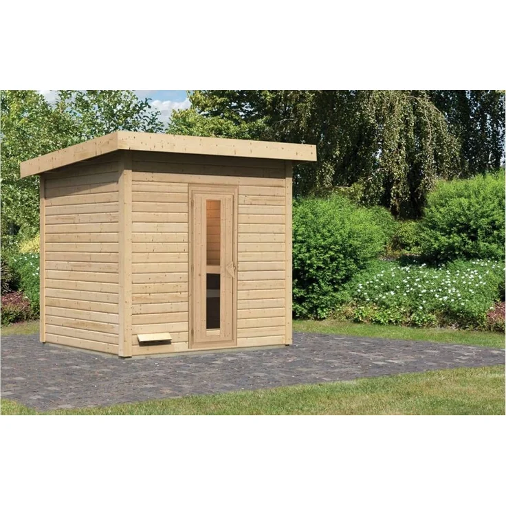 Karibu Sauna Hytti 3 naturbelassen ohne Ofen – Bild 1