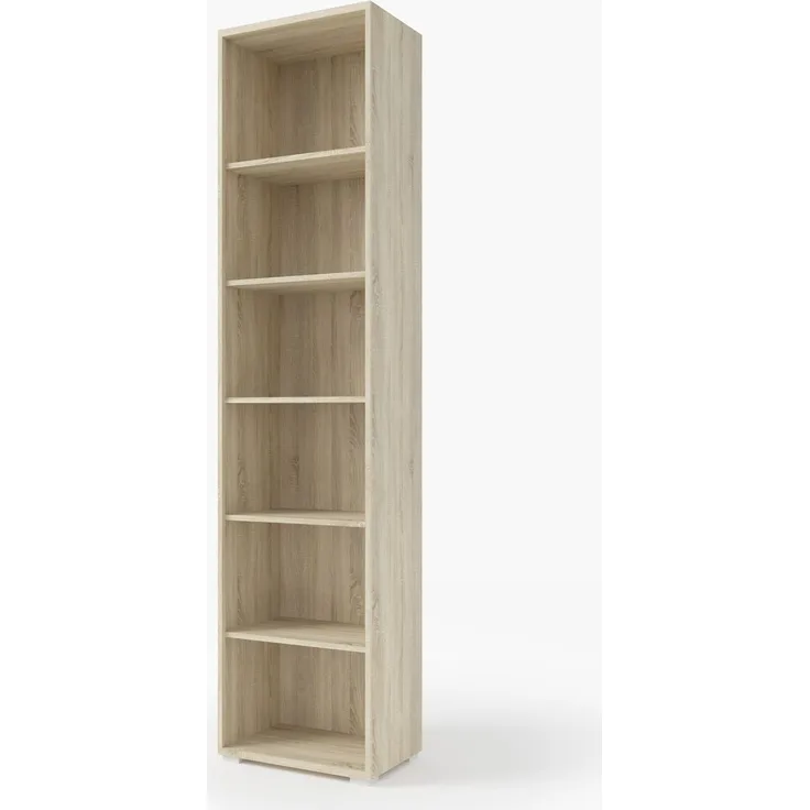 Aktenregal >Clermont< (BxHxT: 52,5x221,2x35 cm) in Sonoma/Eiche