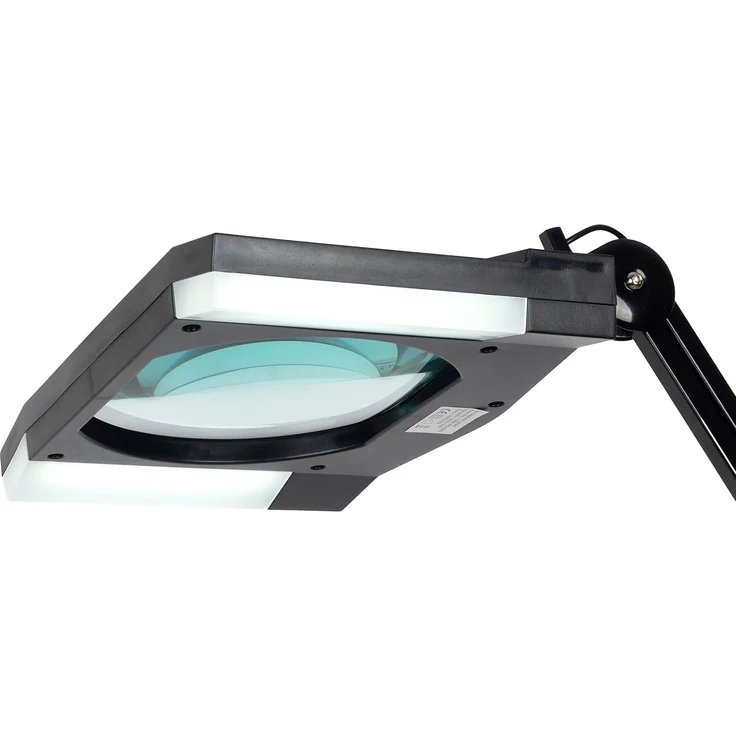 Semplix LED Arbeitslicht - LED Lupen-Lampe 3D Linse 189 x 157 mm / Tischklemme – Bild 3