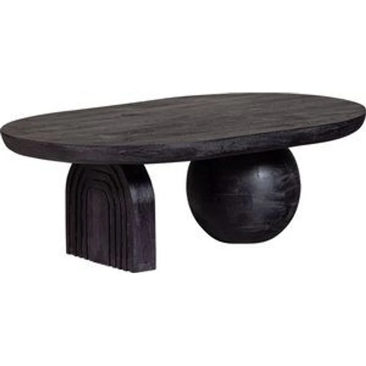Couchtisch Steppe aus Mangoholz, 110 cm – Bild 6