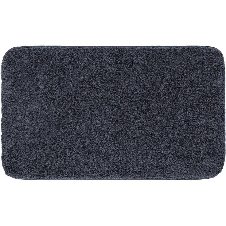 Badematte >MELANGE< in granit, 100% Polyacryl ULTRASOFT - 80x50x2,7cm (LxBxH)
