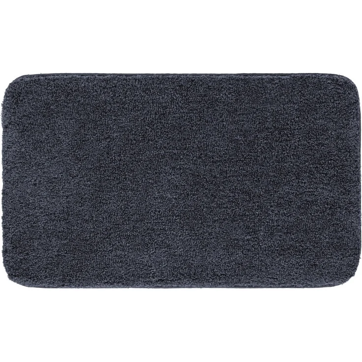 Badematte >MELANGE< in granit, 100% Polyacryl ULTRASOFT - 80x50x2,7cm (LxBxH)