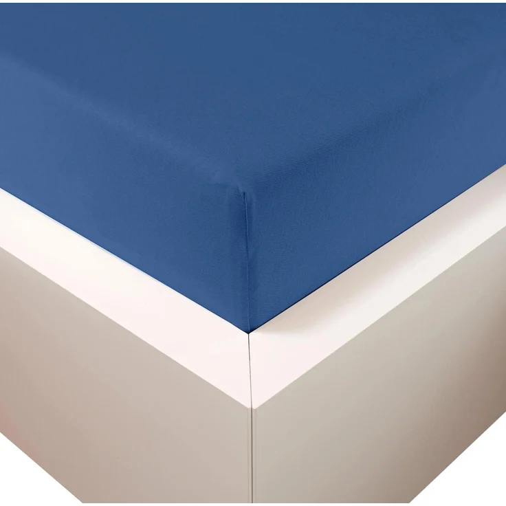 Traumschloss Premium Plus Edel-Jersey Spannbettlaken royal 140-160x200-220