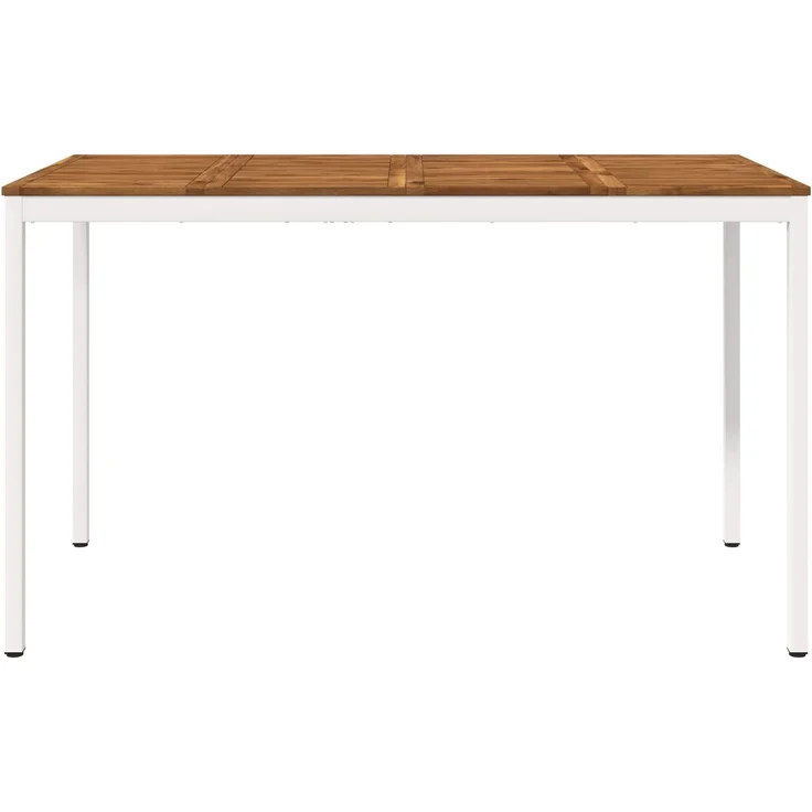 vidaXL Gartenbar-Tisch NAARDEN Natur und Weiß 180 x 88,5 x 105 cm 901353 – Bild 3
