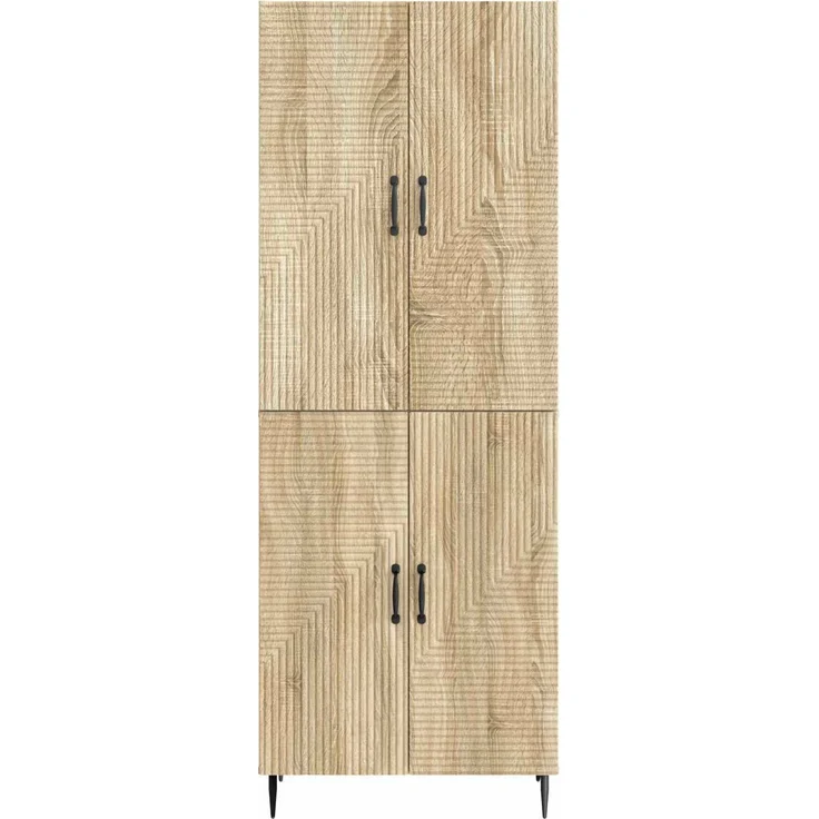 vidaXL Schrankset 2 pcs 66 x 34,5 x 89,5 cm Holzwerkstoff 3416621 – Bild 4