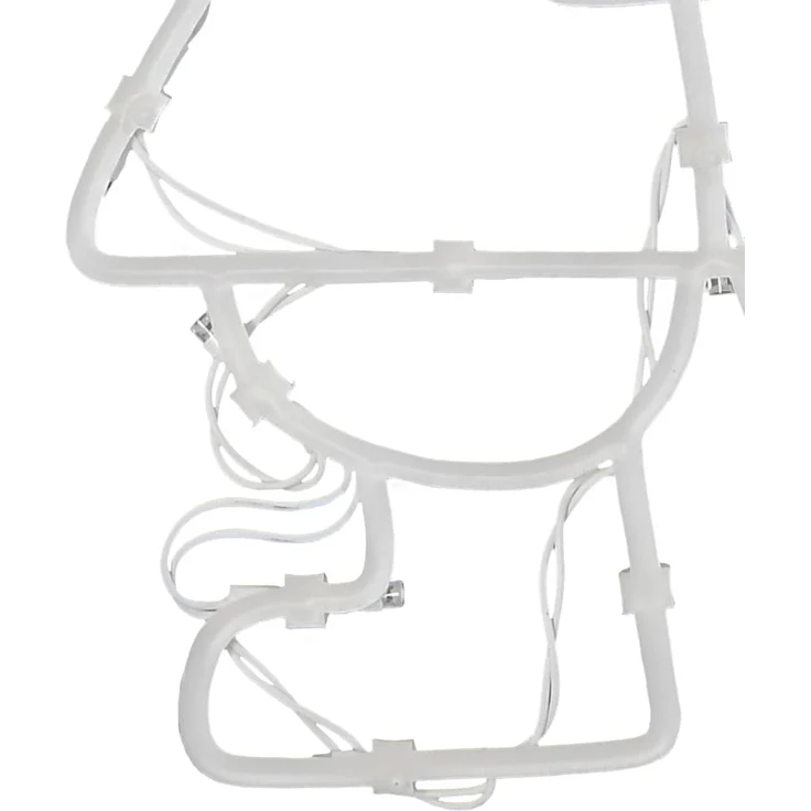 vidaXL Weihnachtsbeleuchtung Weihnachtsmann-Silhouette 2 Stk. 35 LEDs 4019598 – Bild 6
