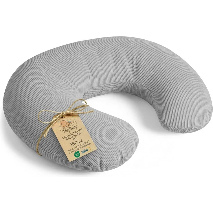 Totsy Baby Stillkissen klein Mond Minky Nursing Stillhörnchen Kissen Nursing Pillow – Bild 1