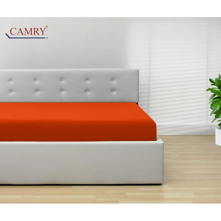Camry Spannbettlaken CLASSIC Jersey 100% Baumwolle Spannbetttuch atmungsaktiv Gummizug, Jersey Baumwolle, Gummizug: rundum, 100% Baumwolle, alle Matratzenhöhen, atmungsaktiv, pflegeleicht – Bild 2