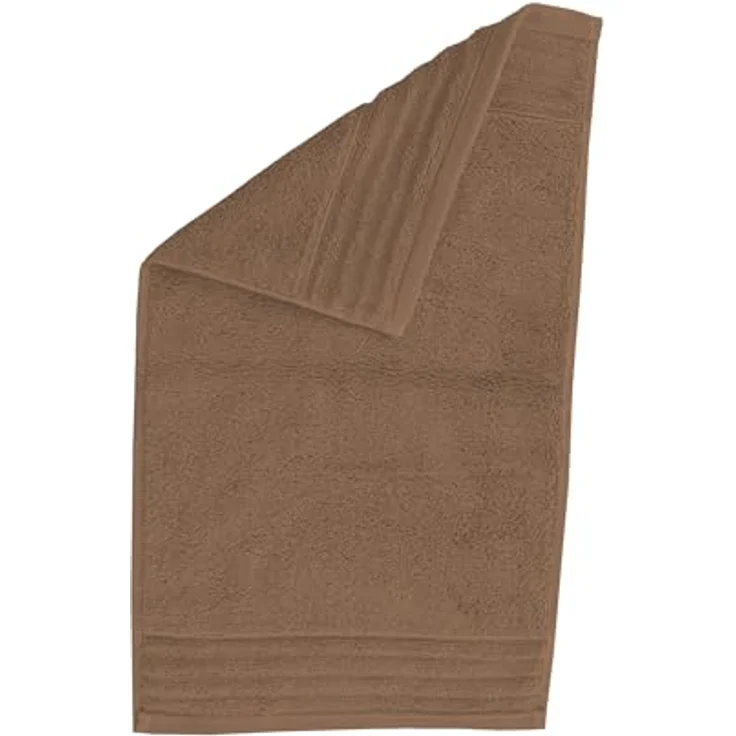 Traumschloss Gästehandtuch Premium-Line, Frottier (1-St), 100% amerikanische Supima Baumwolle mit 600g/m², Taupe – Bild 4