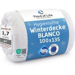 4-Jahreszeitenbett, BLANCO Ganzjahresdecke, Third of Life, Bezug: Superweiche Microfaser mit Peachskin-Veredelung, Feuchtigkeitsregulierend