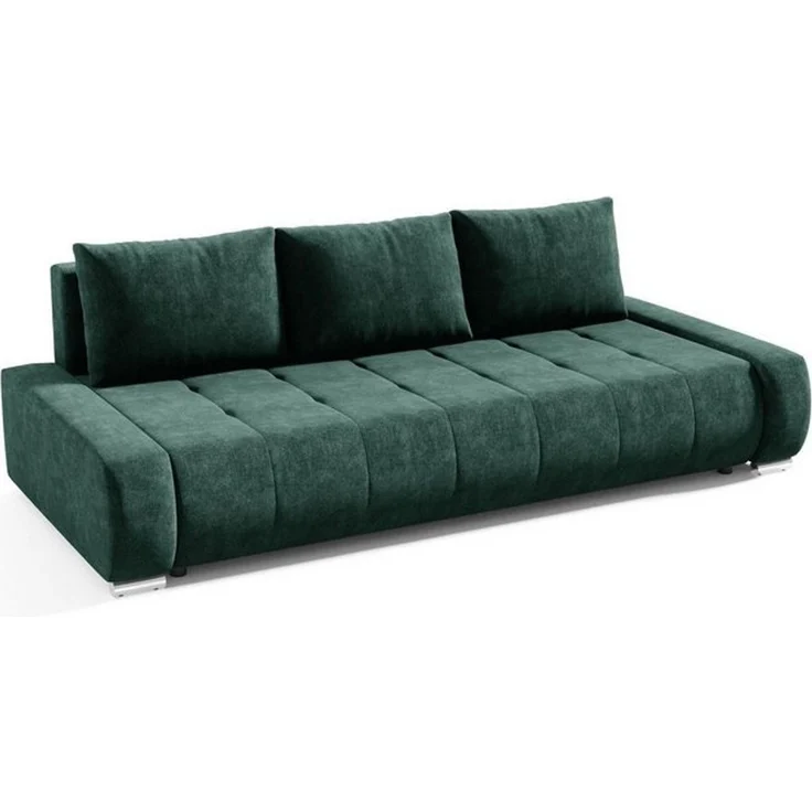 Beautysofa Schlafsofa DRACO 3-Sitzer mit Schlaffunktion und Bettkasten, Modernes Design & Zeitloser Komfort, Liegefläche: 160x200 cm – Bild 4