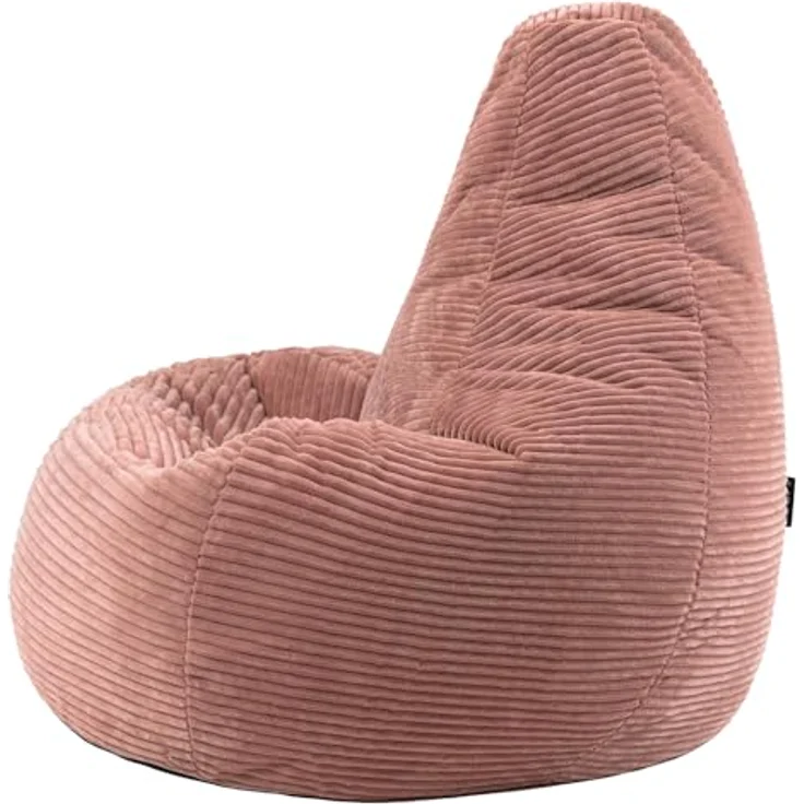 icon Sitzsack Sessel mit Rückenlehne aus Cord „Dalton“, Sitzsack XXL, Gaming Sitzsack, Made in Germany, Erwachsene & Kinder – Bild 7